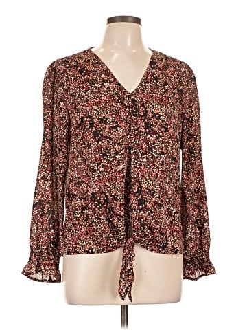 Veronica M. Long Sleeve Blouse (view 1)