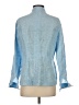 J. McLaughlin 100% Linen Blue Denim Jacket Size S - photo 2