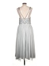 ASOS 100% Polyester Silver Cocktail Dress Size 12 - photo 2