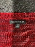 Hannah Chevron-herringbone Red Pullover Sweater Size L - photo 7