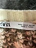 Zara Floral Tan Pullover Sweater Size S - photo 7