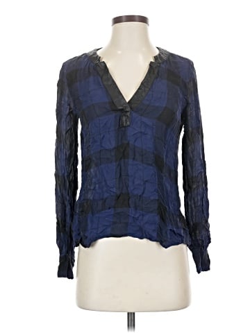 Parker 3/4 Sleeve Silk Top (view 1)