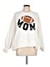 Judith March Ivory Sweatshirt Size L - photo 1