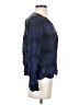 Parker 100% Silk Blue 3/4 Sleeve Silk Top Size S (estimated) - photo 4