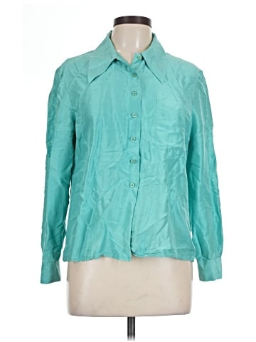 Jones New York Long Sleeve Silk Top (view 1)