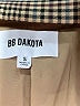 BB Dakota Houndstooth Brown Coat Size S - photo 6