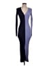 STAUD Color Block Blue Casual Dress Size XS - photo 1
