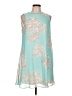 Echo 100% Polyester Teal Cocktail Dress Size 10 - photo 1