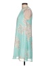 Echo 100% Polyester Teal Cocktail Dress Size 10 - photo 5