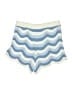 L Space Chevron-herringbone Blue Shorts Size L - photo 2