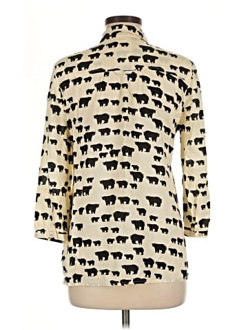 Maeve 3/4 Sleeve Button-Down Shirt (view 2)