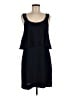 Maeve Solid Black Casual Dress Size 8 - photo 1