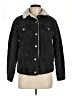 Topshop 100% Cotton Black Denim Jacket Size 6 - photo 1