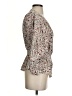 FRAME 100% Silk Ivory 3/4 Sleeve Silk Top Size XS - photo 4