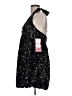 Emerald Sundae 100% Polyester Stars Black Cocktail Dress Size L - photo 5