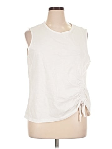 Time and Tru Sleeveless T-Shirt (view 1)