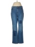 D&Co. Color Block Blue Jeans Size 8 - photo 1