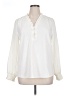 Peace of Cloth Ivory Long Sleeve Blouse Size XL - photo 1
