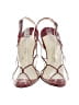 Amano Studio Color Block Burgundy Sandals Size 7 - photo 2
