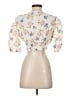 Zara Ivory 3/4 Sleeve Blouse Size S - photo 2