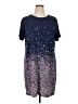 MICHAEL Michael Kors Stars Blue Casual Dress Size 1X - photo 1