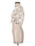 Zara Ivory 3/4 Sleeve Blouse Size S - photo 5