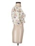 Zara Ivory 3/4 Sleeve Blouse Size S - photo 4