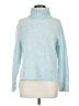 Banana Republic Blue Turtleneck Sweater Size M - photo 1