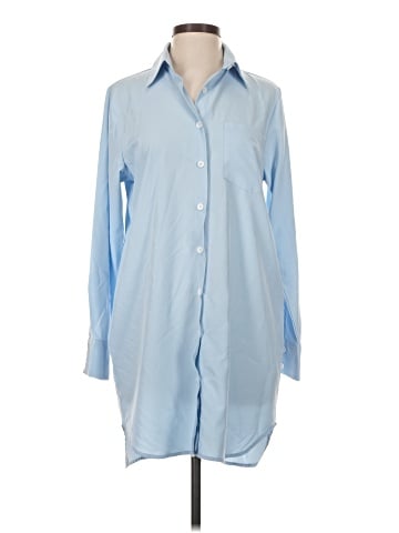Unbranded Long Sleeve Button-Down Shirt (view 1)