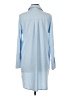 Unbranded Blue Long Sleeve Button-Down Shirt Size S - photo 2