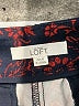 Ann Taylor LOFT Paisley Red Casual Pants Size 8 - photo 7