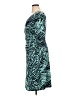 Evan Picone Graphic Teal Casual Dress Size 16 - photo 5