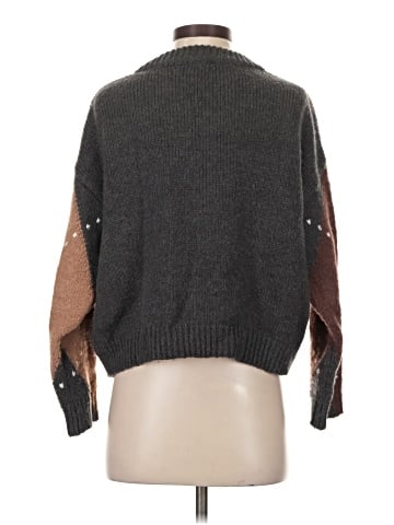 Line & Dot Pullover Sweater (view 2)
