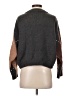 Line & Dot Argyle Brown Pullover Sweater Size S - photo 2