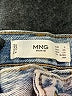 MNG 100% Cotton Blue Denim Skirt Size XS - photo 4