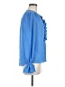 Tommy Hilfiger Blue Long Sleeve Blouse Size M - photo 4