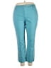 Gloria Vanderbilt Solid Teal Casual Pants Size 18 - photo 1