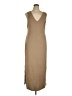 Open Edit Tan Casual Dress Size XL - photo 1