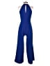 Julia Jordan Solid Blue Jumpsuit Size 4 - photo 2