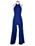 Julia Jordan Solid Blue Jumpsuit Size 4 - photo 1