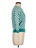 Boden Argyle Teal Cardigan Size 8 - photo 4