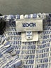 Koch Blue Sleeveless Blouse Size S - photo 7