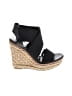 Stuart Weitzman Black Wedges Size 5 1/2 - photo 1
