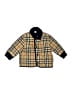 Burberry 100% Polyester Plaid Yellow Tan Coat 3-6 MO / 6 MO - photo 1