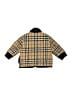 Burberry 100% Polyester Plaid Yellow Tan Coat 3-6 MO / 6 MO - photo 2