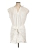Veronica Beard Ivory Sleeveless Button-Down Shirt Size 12 - photo 1