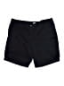 Lands' End Solid Black Shorts Size 16 - photo 1