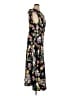 ASOS 100% Polyester Floral Black Casual Dress Size 16 - photo 4