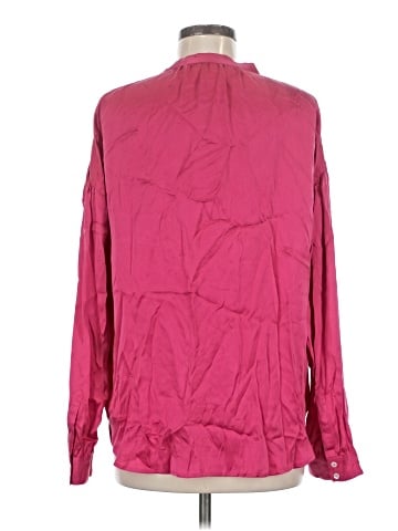 Xirena Long Sleeve Silk Top (view 2)