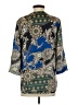 Alberto Makali 100% Polyester Blue 3/4 Sleeve Blouse Size S - photo 2